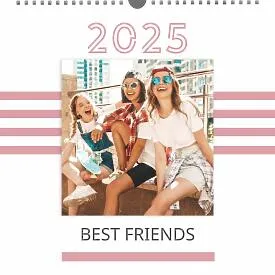 Friends Calendar Template