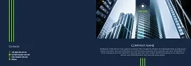 Business company brochure template