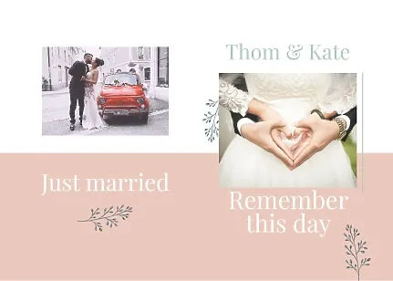 Wedding Photo Book Template