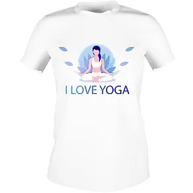 Yoga Trainer T-shirt Template