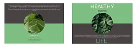 Healthy Lifestyle Brochure Template