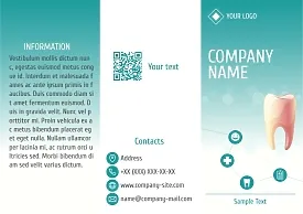 Dental Clinic Booklet Template